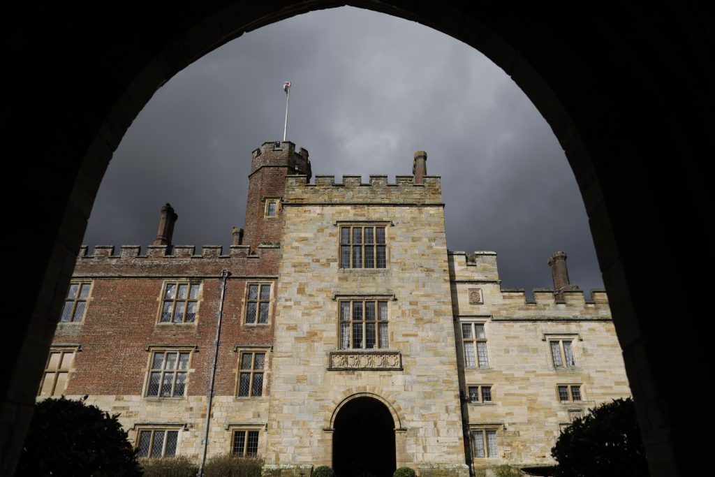 Tower through gateway Penshurst