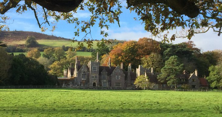 Treberfydd House in Powys, Wales