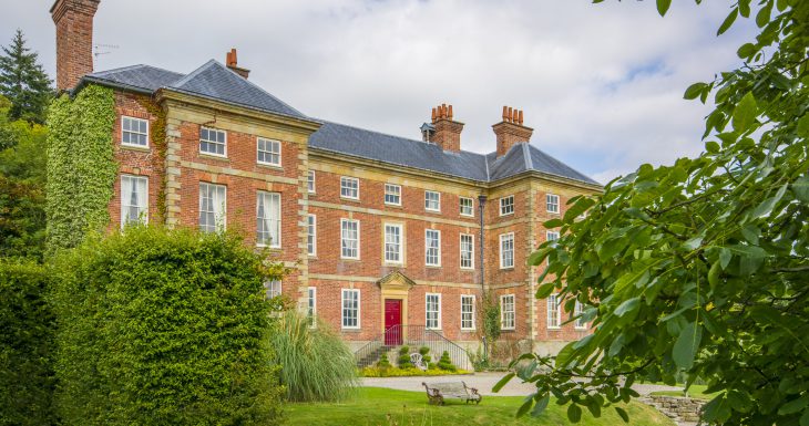 Trevor Hall in Denbighshire, North Wales