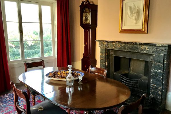 Turners House Drawing Room and fireplace