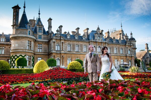 Waddesdon Manor Gardens wedding credit Mark Sisley