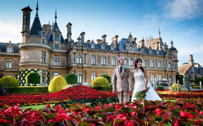 Waddesdon Manor Gardens wedding credit Mark Sisley