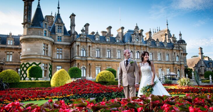 Waddesdon Manor Gardens wedding credit Mark Sisley