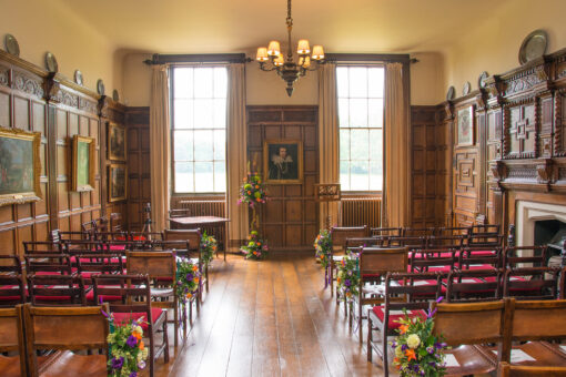 Weddings reception at Lamport Hall, Northampton