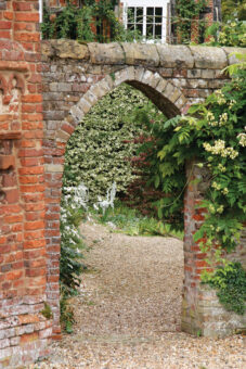West Stow Hall garden archway
