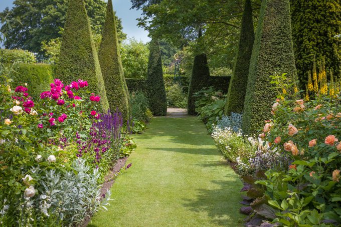 Wollerton Old Hall Garden in Shropshire