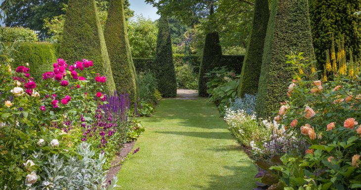 Wollerton Old Hall Garden in Shropshire