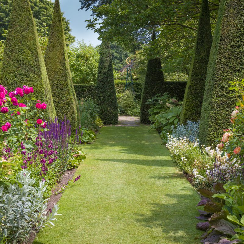 Wollerton Old Hall Garden in Shropshire