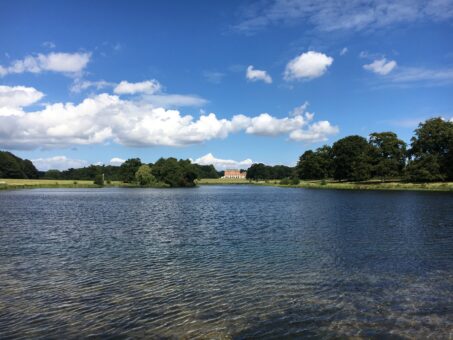Wolterton Hall lake around the estate