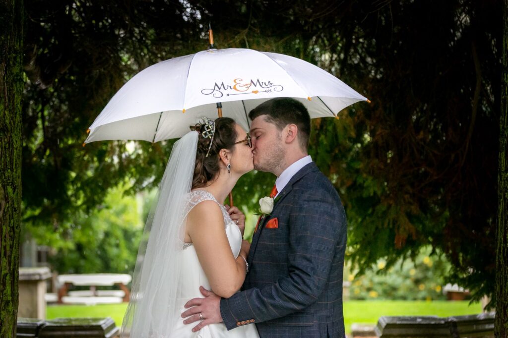 Kiplin Hall's Mr and Mrs Walker pictured at their wedding on 3rd October photo courtesy of Rup Hoyland Photography