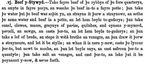 Beef-y-Stywyd at Brechin Castle