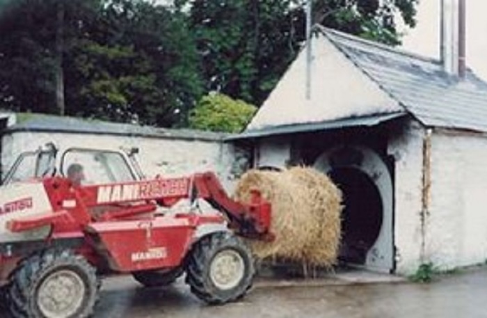 Brook Hall biomass boiler installed in 1988