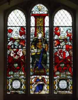 Chenies Manor House stained glass