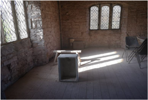 Glanusk Estate light through the window