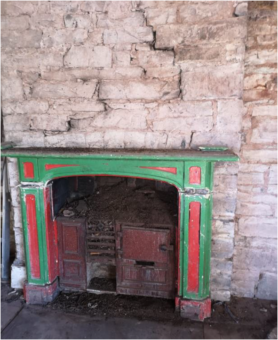 Glanusk Estate historic fireplace
