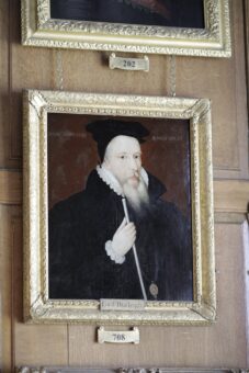Lord Burghley painting at Burghley House