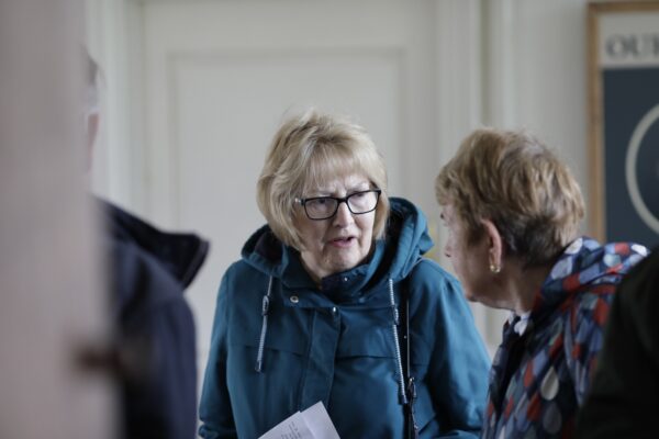 Tour group at Middleton Hall