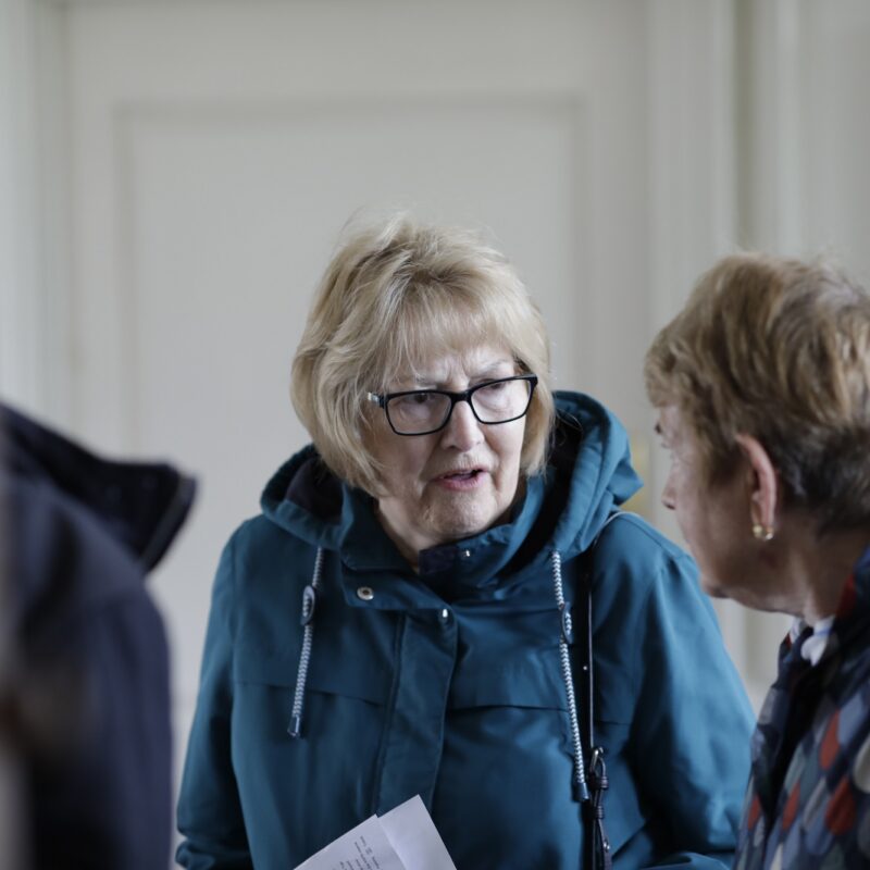 Tour group at Middleton Hall