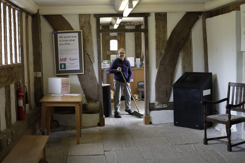 Cleaning at Middleton Hall