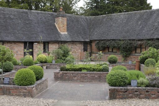 Garden courtyard at Middleton Hall