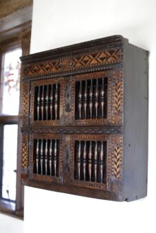 Wooden box at Sulgrave Manor