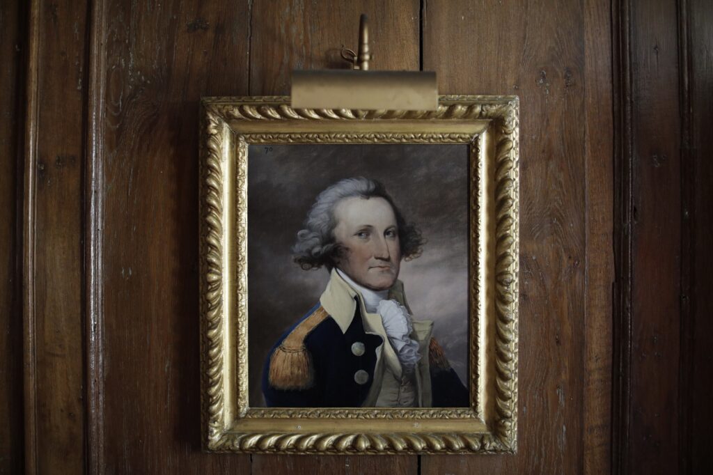 Portrait of Washington at Sulgrave Manor