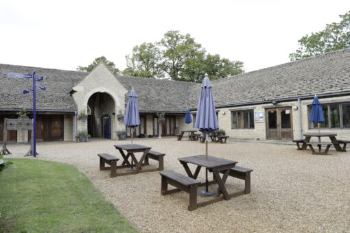Courtyard at Sulgrave Manor