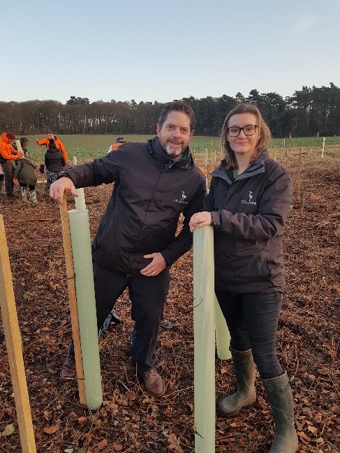 Holkham Hall sustainability staff