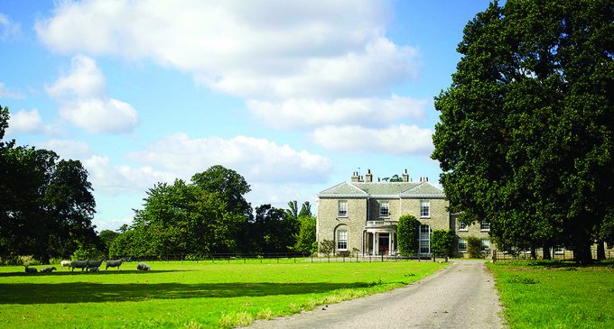 Hoveton Hall driveway