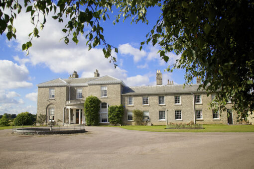 Hoveton Hall main entrance