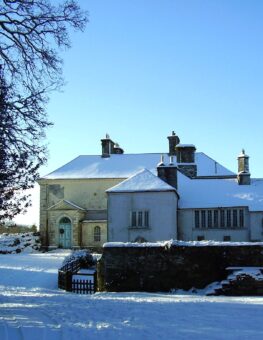 Kelly House in snow