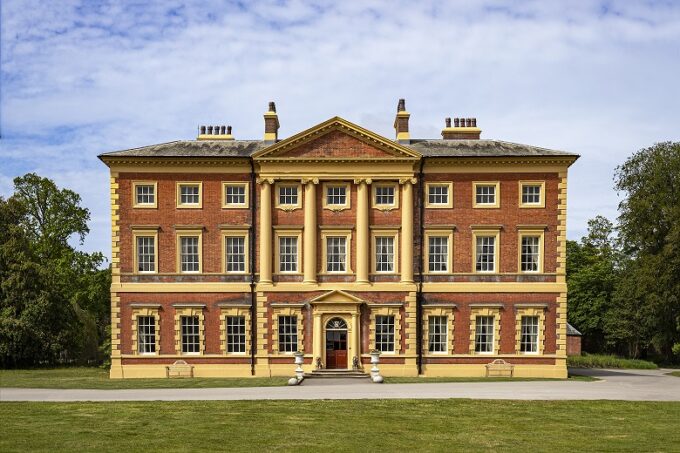 Lytham Hall front of the historic house