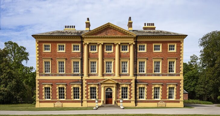 Lytham Hall front of the historic house