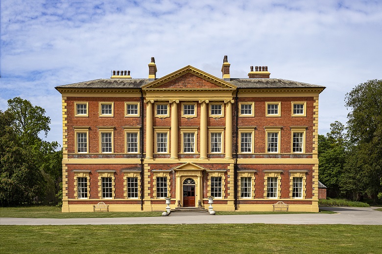 Lytham Hall front of the historic house