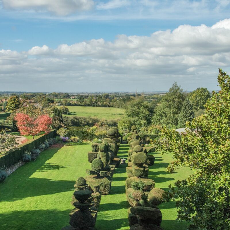 Mount Ephraim view across garden