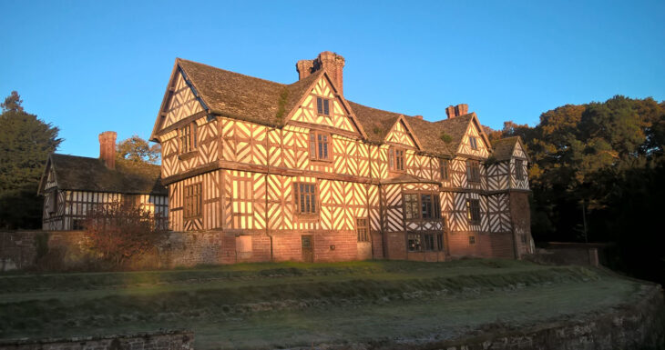 Pitchford Hall in Autumn