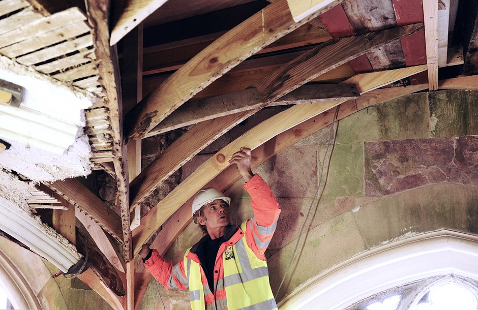 Repairing and restoring an historic roof