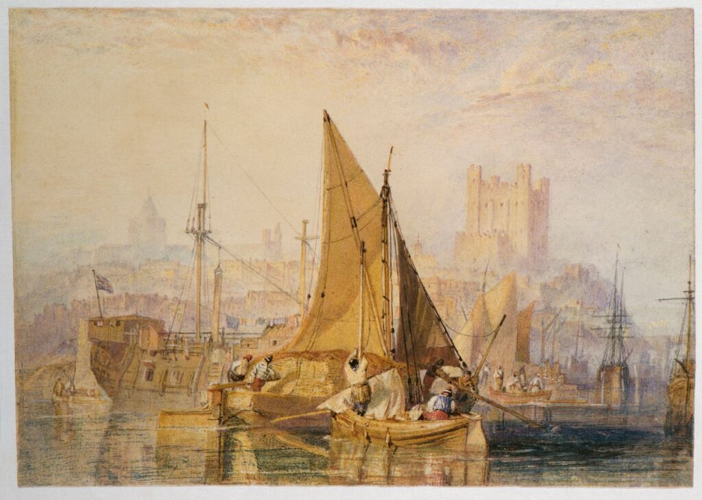 Rochester, on the River Medway 1822 Joseph Mallord William Turner Photo ©Tate