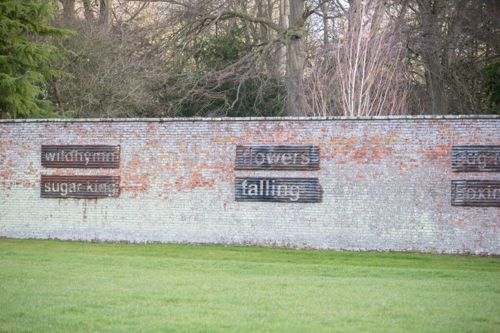 Art on the wall at Cheeseburn