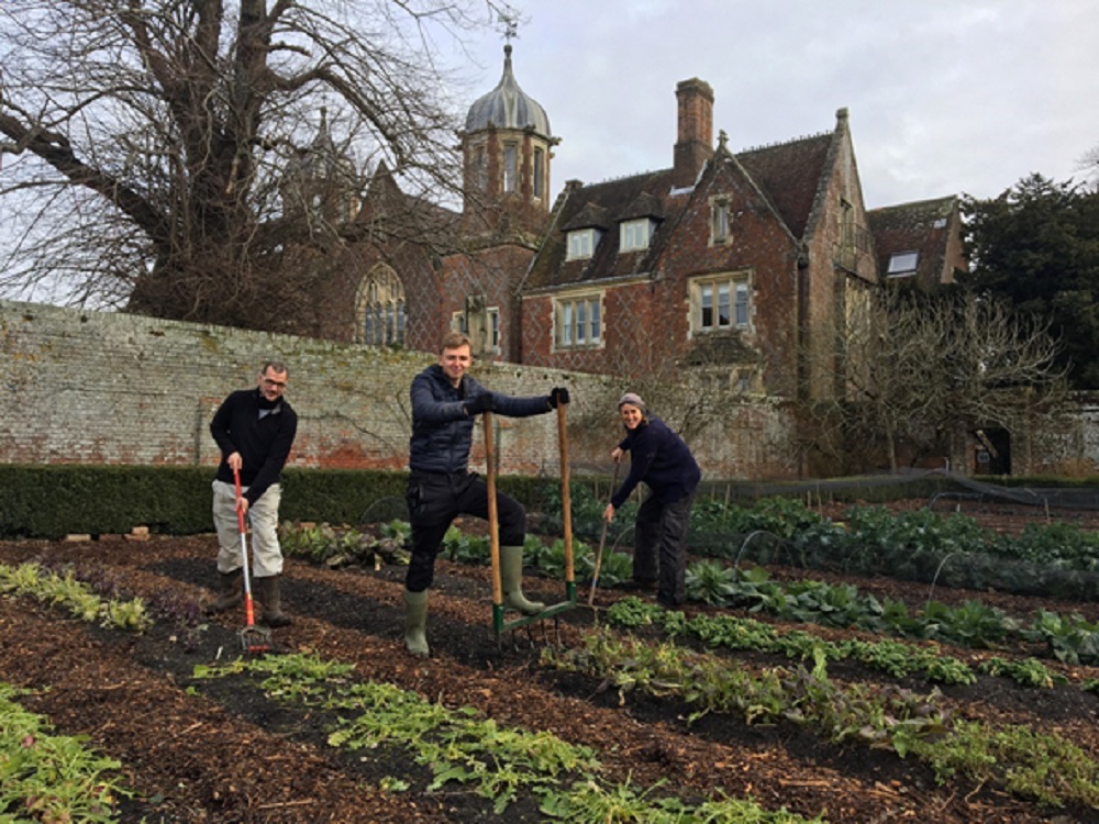 The permaculture system at work Deans Court