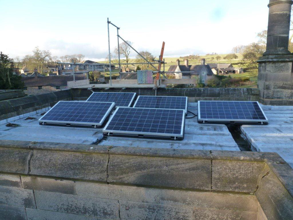 Tissington Hall solar panels