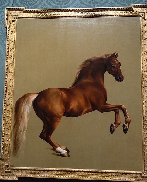 Wentworth Woodhouse painting after George Stubbs Whistlejacket