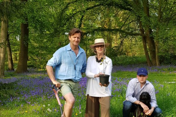 A Tree Planting At Combermere Abbey