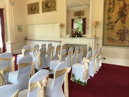 Camden Place wedding seats