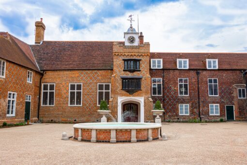 Fulham Palace Tudor courtyard, credit Jamie White