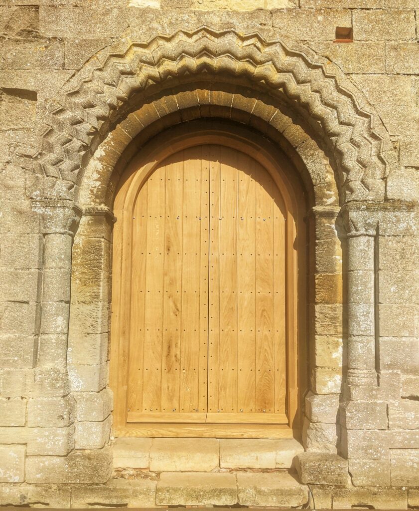 Hedingham Castle new door