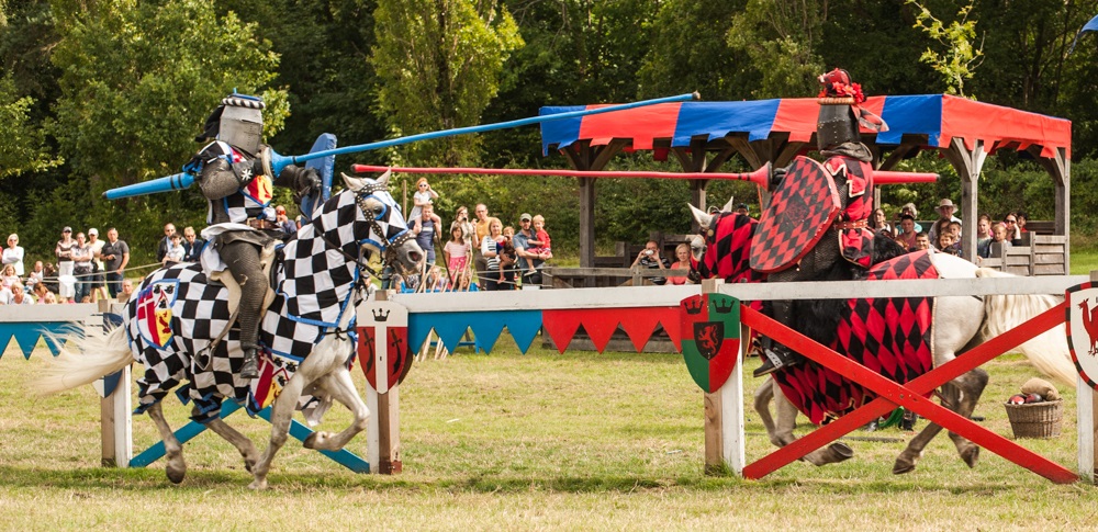 Jousting at Hever