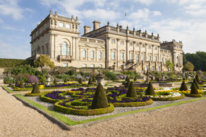 Terrace Garden. Harewood House,Yorkshire, UK. Early Autumn, September 2015.