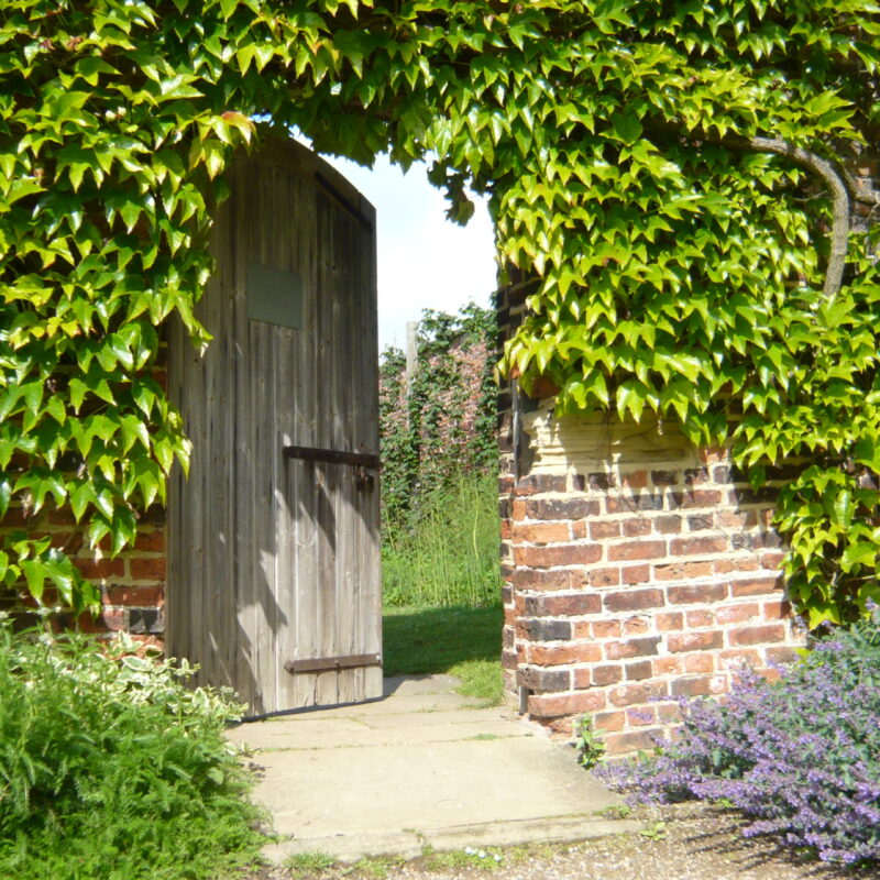 Walled Garden doorway credit Harewood House Trust