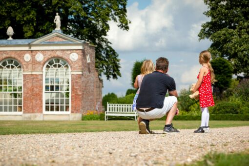 Burton Constable Hall gardens and orangery